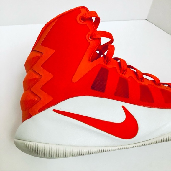 Nike - Hyperdunk 2016 TB Team Orange/Team Orange-White High-Top Sneakers - 11.5 - Picture 14 of 16